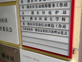 单位科室牌